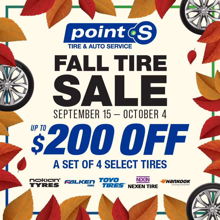 Fall Tire Sale